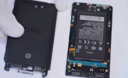 Разборка HTC Windows Phone 8S и замена дисплейного модуля (экрана) - 4 | Всеплюс
