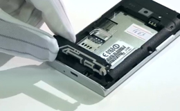 LG E400 Optimus L3 Разборка и замена сенсорного экрана - 3 | Всеплюс