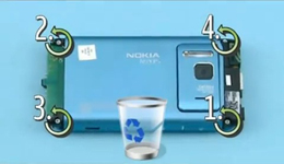 Nokia N8 разборка и замена экрана - 11 | Всеплюс