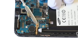 Разбираем Samsung N7100 Galaxy Note 2 и заменяем шлейф на разъем для симки и карты памяти - 13 | Всеплюс