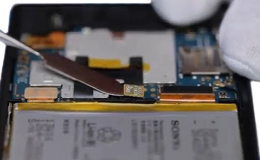 Разборка Sony C6603 Xperia Z и замена динамика - 5 | Всеплюс