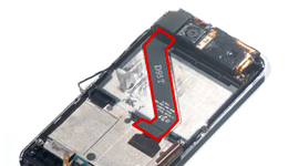 Замена экрана и разборка Samsung I900 - 12 | Всеплюс