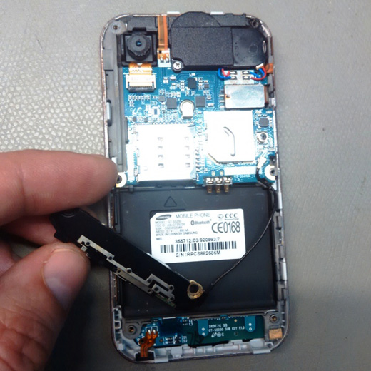 Замена микрофона на телефоне Samsung S5230 своими руками - 5 | Всеплюс